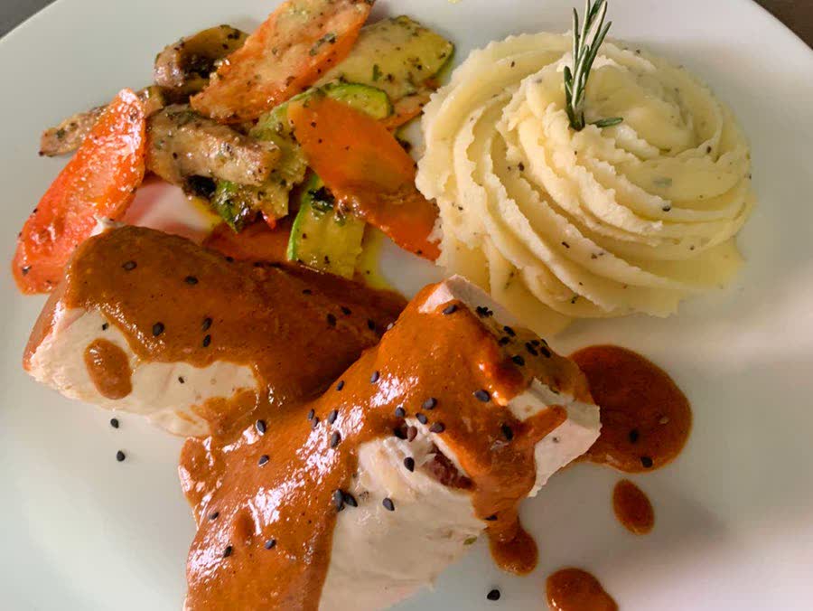 Platillo fuerte del chef